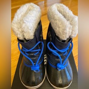 Sorel Childrens Yoot PAC Nylon Waterproof Winter Boots